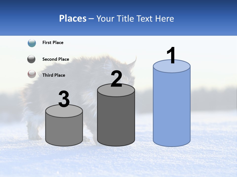 Man Construction Blue Sky PowerPoint Template