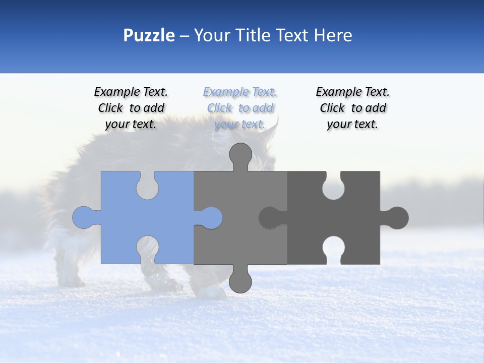 Man Construction Blue Sky PowerPoint Template