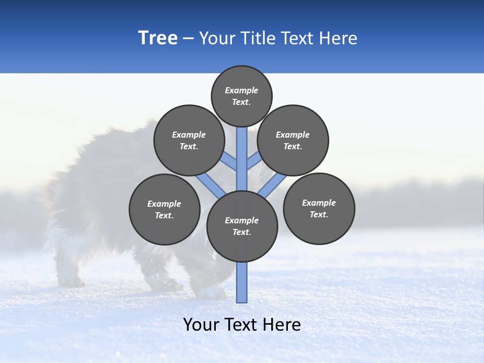 Man Construction Blue Sky PowerPoint Template