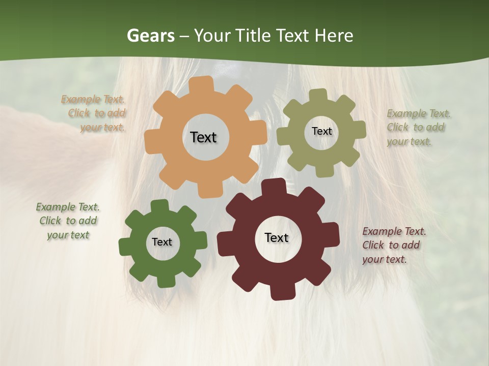 Grass Man Park PowerPoint Template