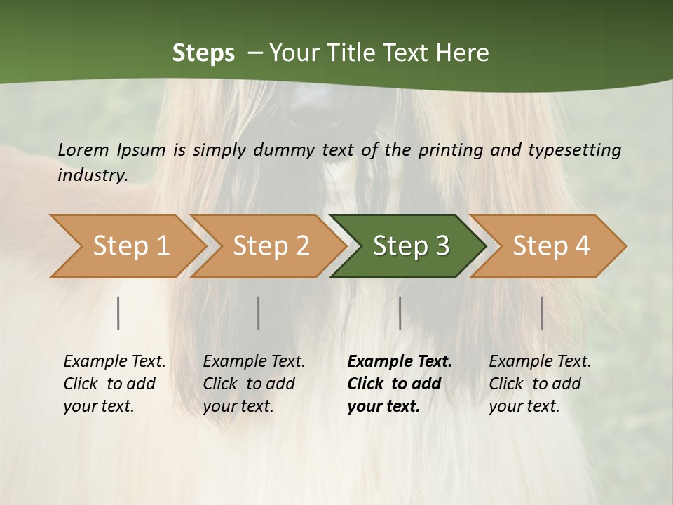 Grass Man Park PowerPoint Template