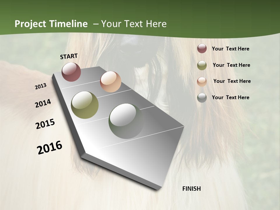 Grass Man Park PowerPoint Template