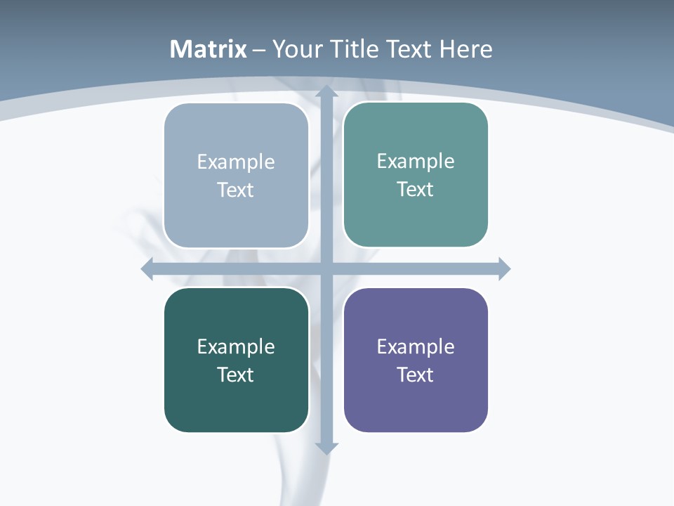 Holding Cloud House PowerPoint Template