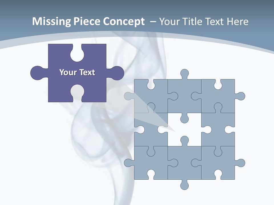 Holding Cloud House PowerPoint Template