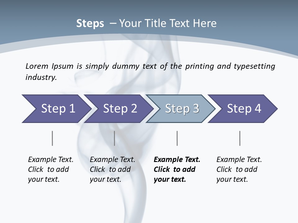 Holding Cloud House PowerPoint Template