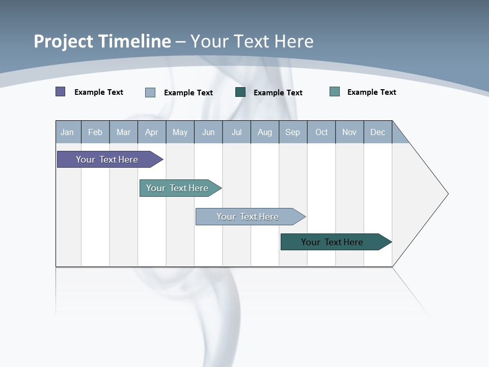 Holding Cloud House PowerPoint Template