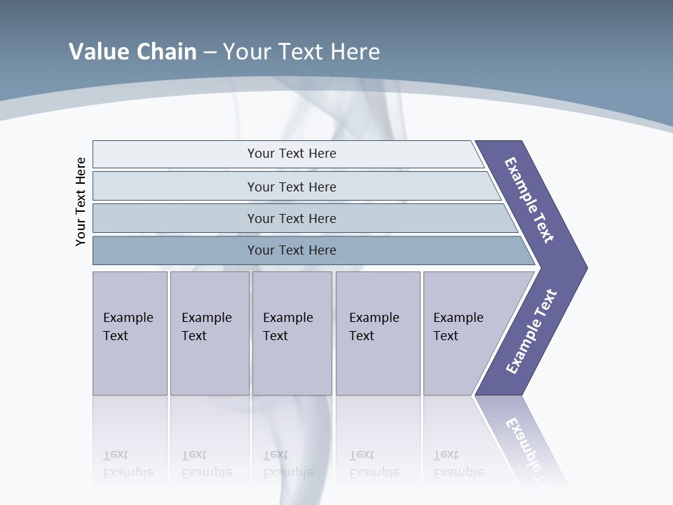 Holding Cloud House PowerPoint Template