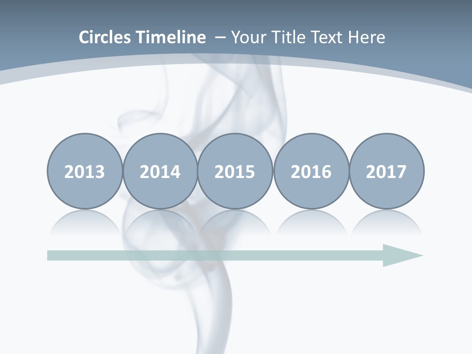 Holding Cloud House PowerPoint Template