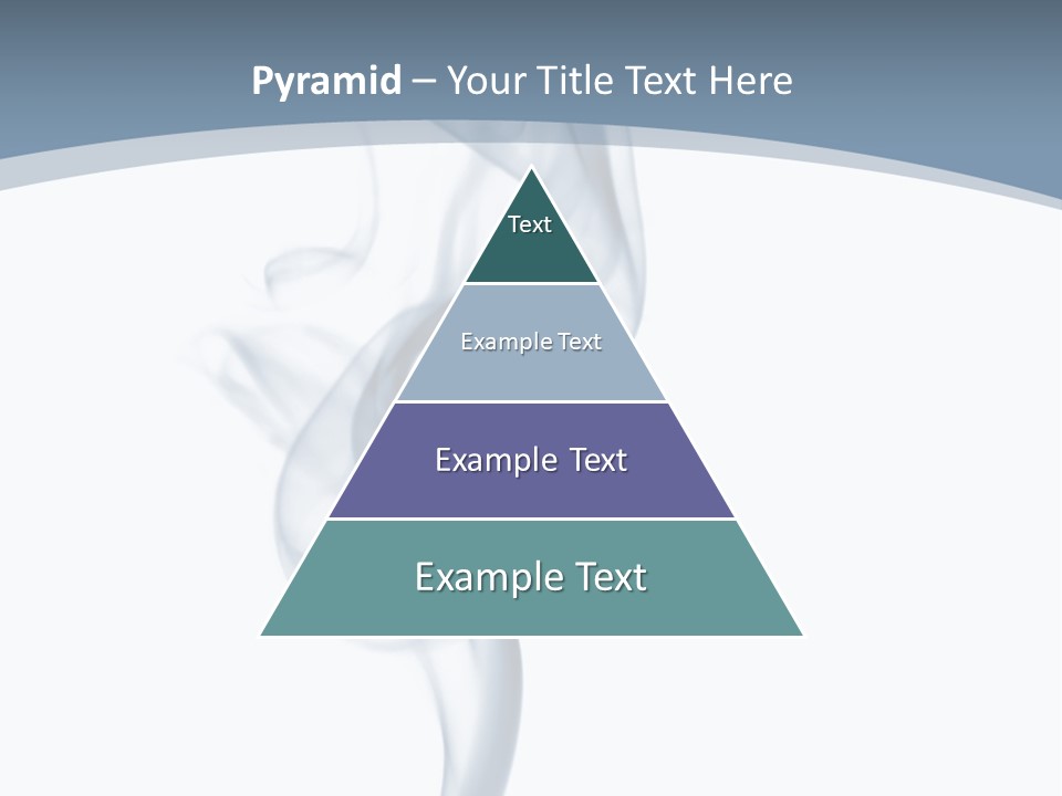 Holding Cloud House PowerPoint Template