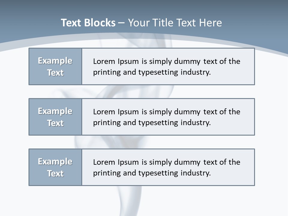 Holding Cloud House PowerPoint Template
