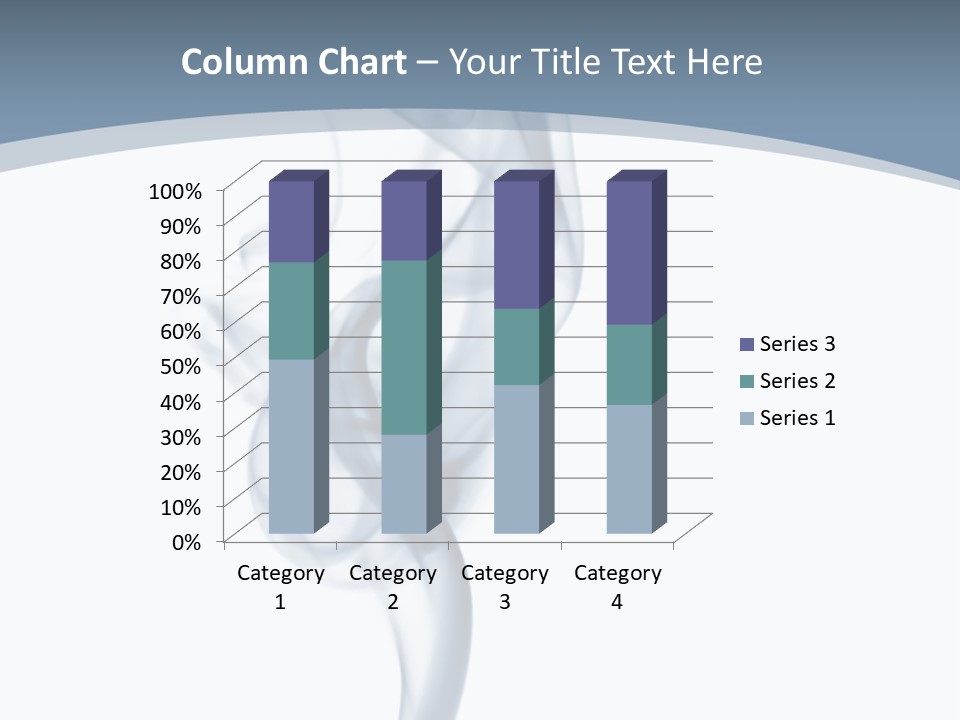 Holding Cloud House PowerPoint Template