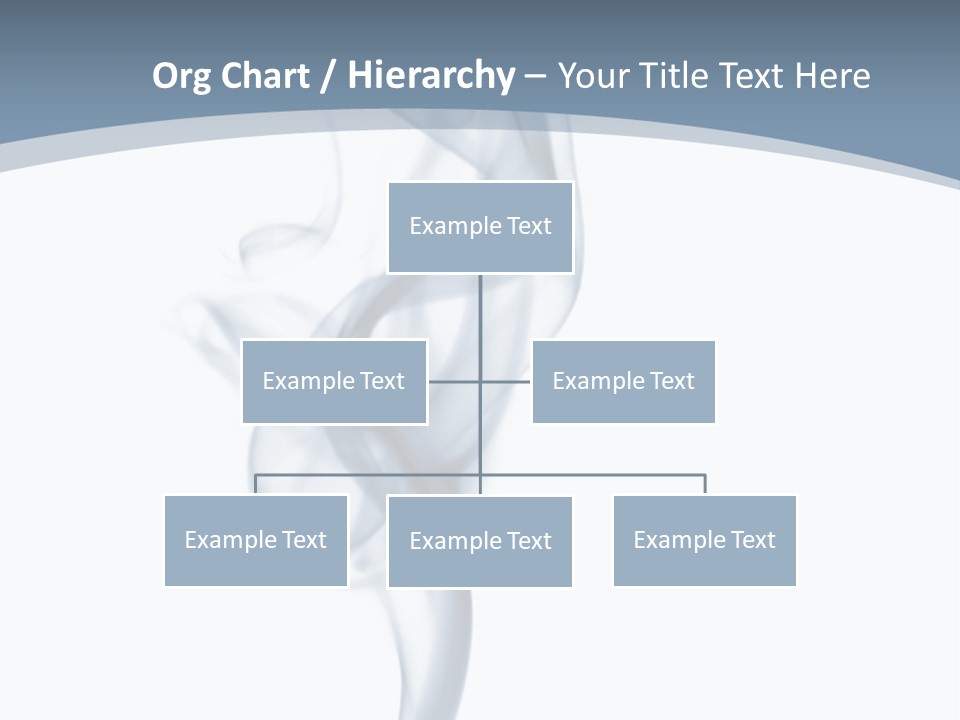 Holding Cloud House PowerPoint Template