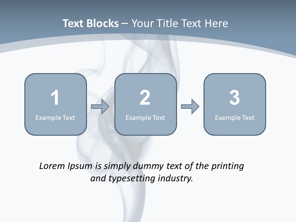 Holding Cloud House PowerPoint Template
