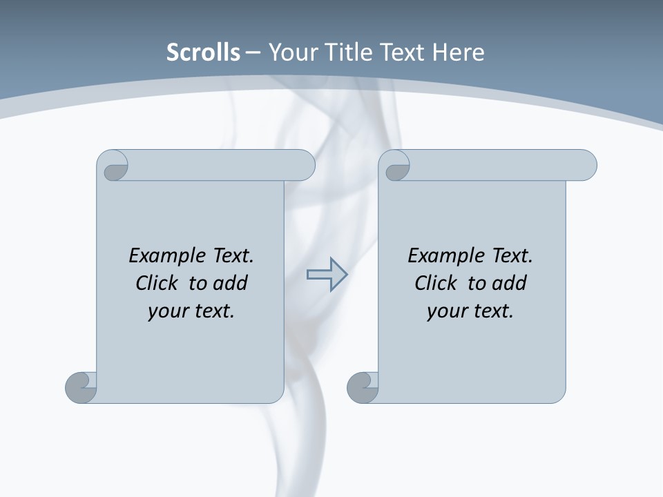 Holding Cloud House PowerPoint Template