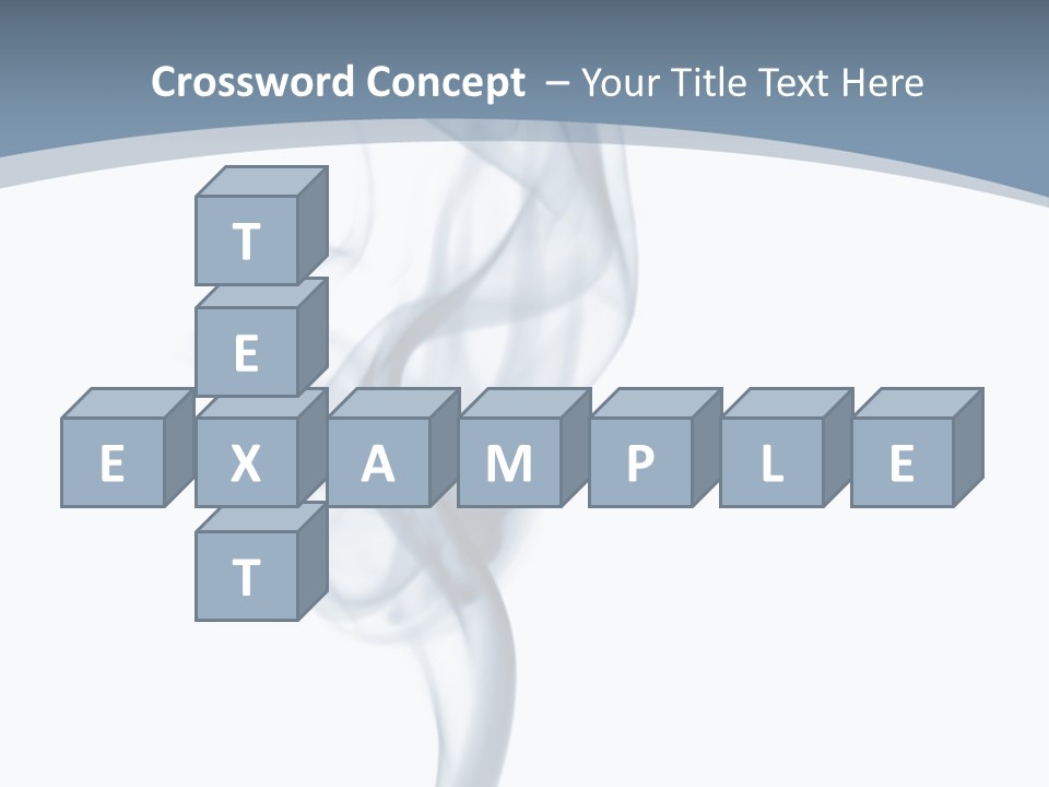 Holding Cloud House PowerPoint Template