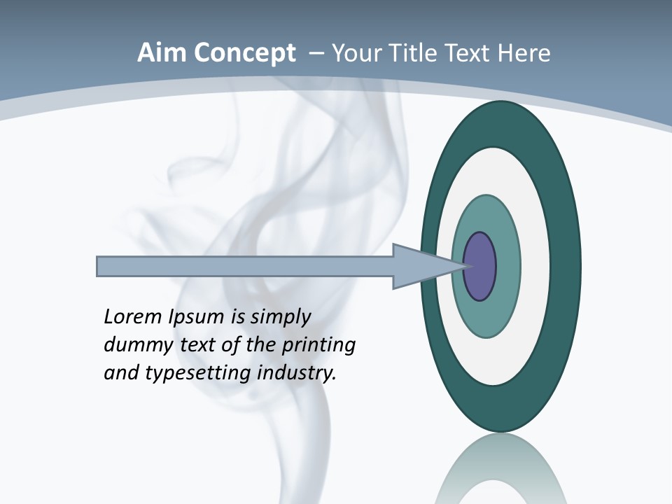 Holding Cloud House PowerPoint Template