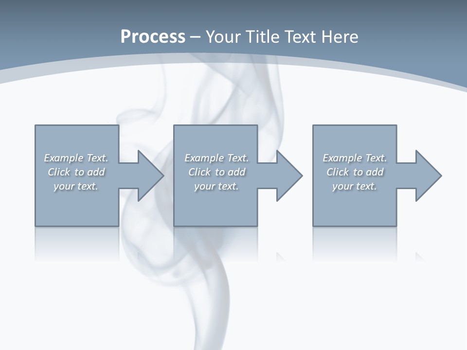 Holding Cloud House PowerPoint Template