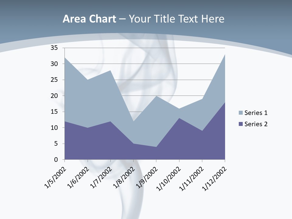 Holding Cloud House PowerPoint Template