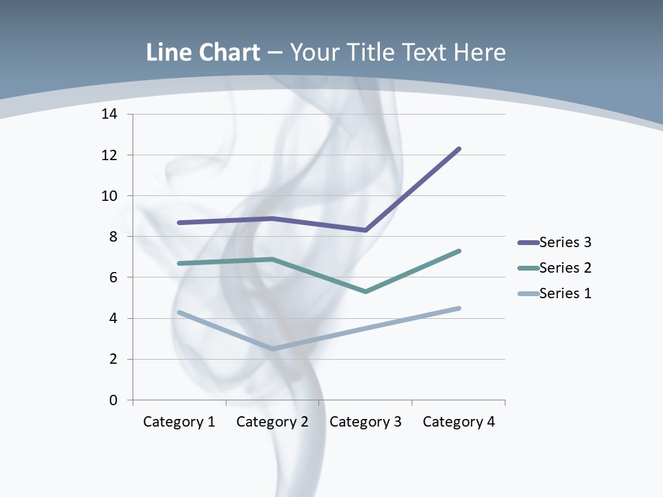 Holding Cloud House PowerPoint Template