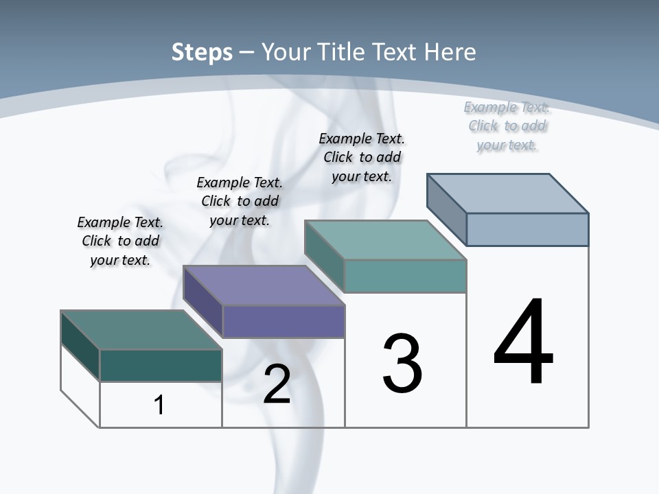 Holding Cloud House PowerPoint Template
