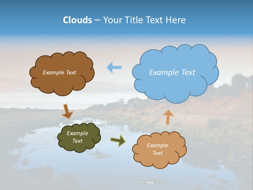 Dream Estate Cloud PowerPoint Template