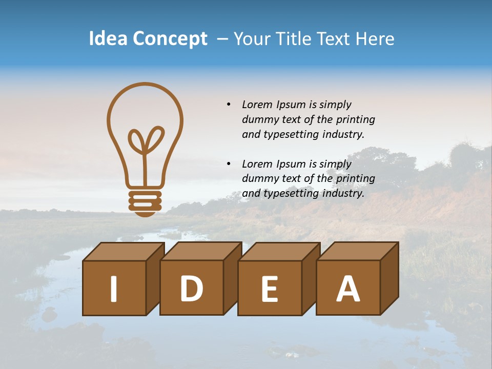 Dream Estate Cloud PowerPoint Template