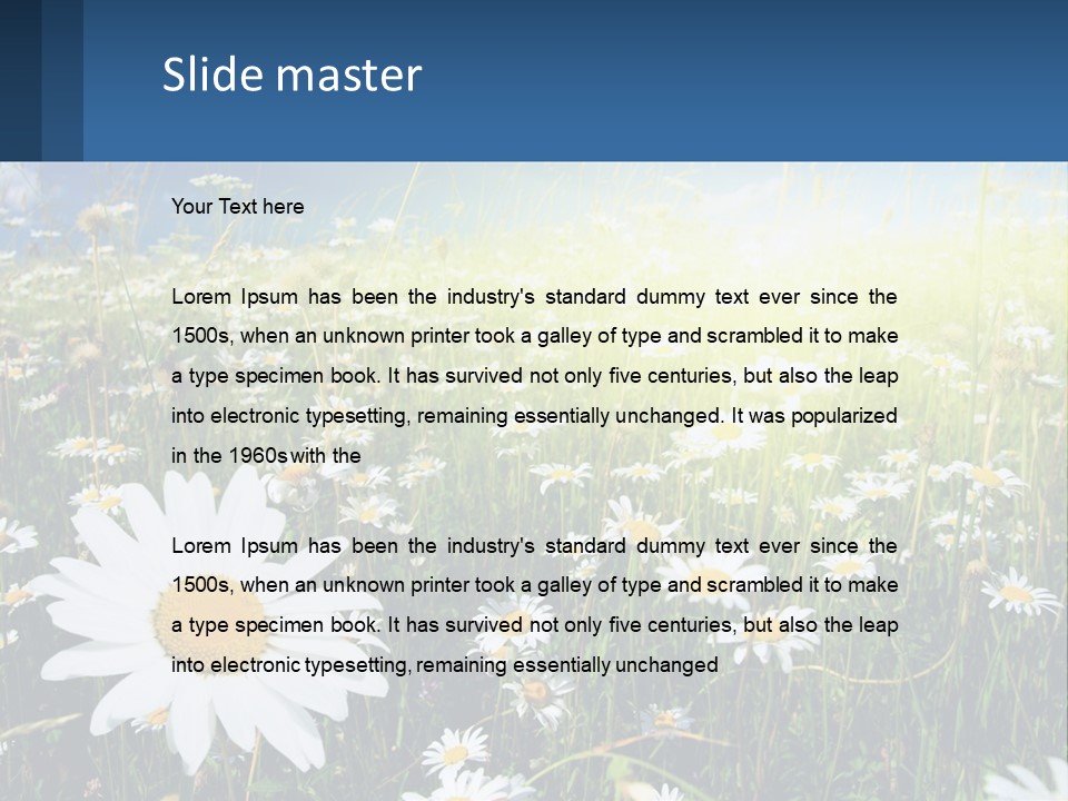 Grass Nature Purchase PowerPoint Template