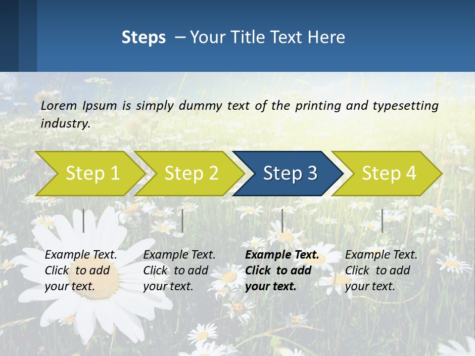 Grass Nature Purchase PowerPoint Template