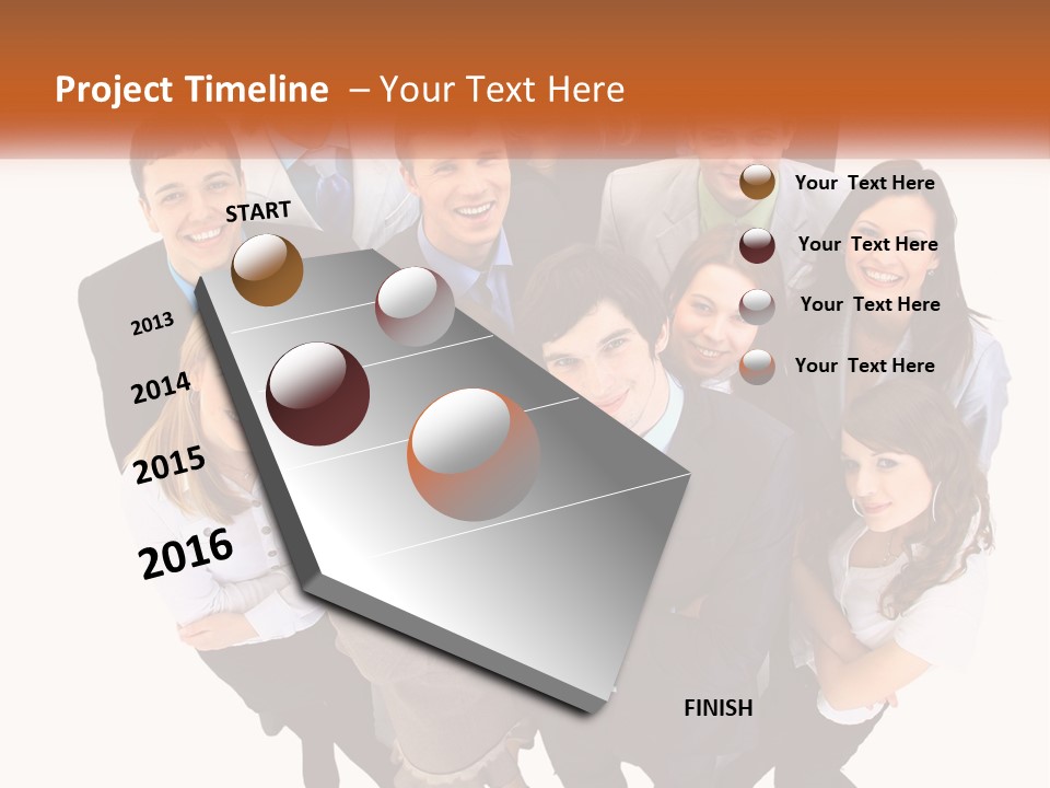 Human Hand Investment Architecture PowerPoint Template