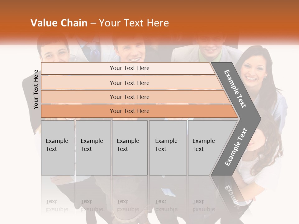 Human Hand Investment Architecture PowerPoint Template