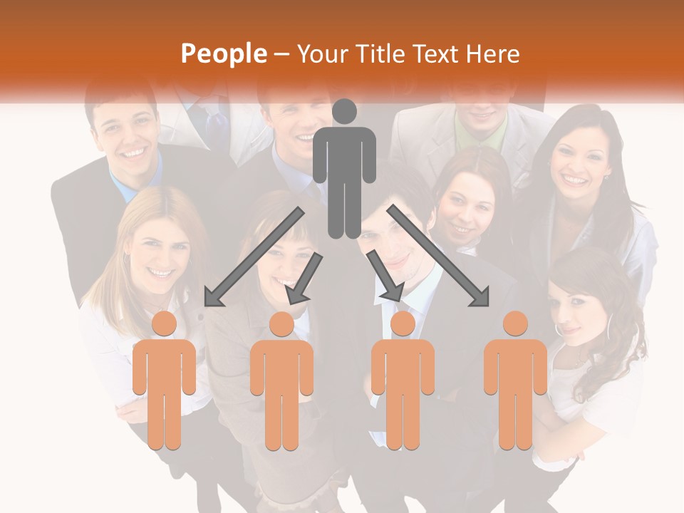 Human Hand Investment Architecture PowerPoint Template