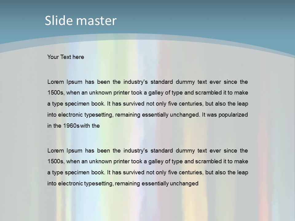 Property Construction Sky PowerPoint Template