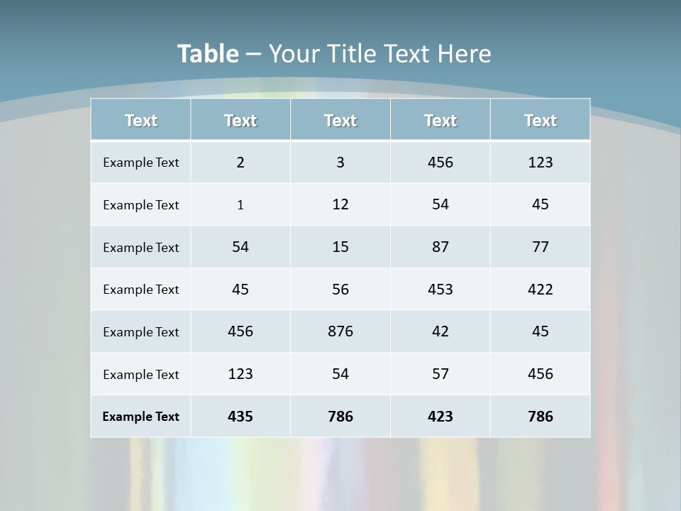 Property Construction Sky PowerPoint Template