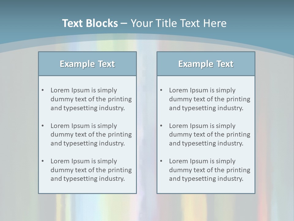 Property Construction Sky PowerPoint Template