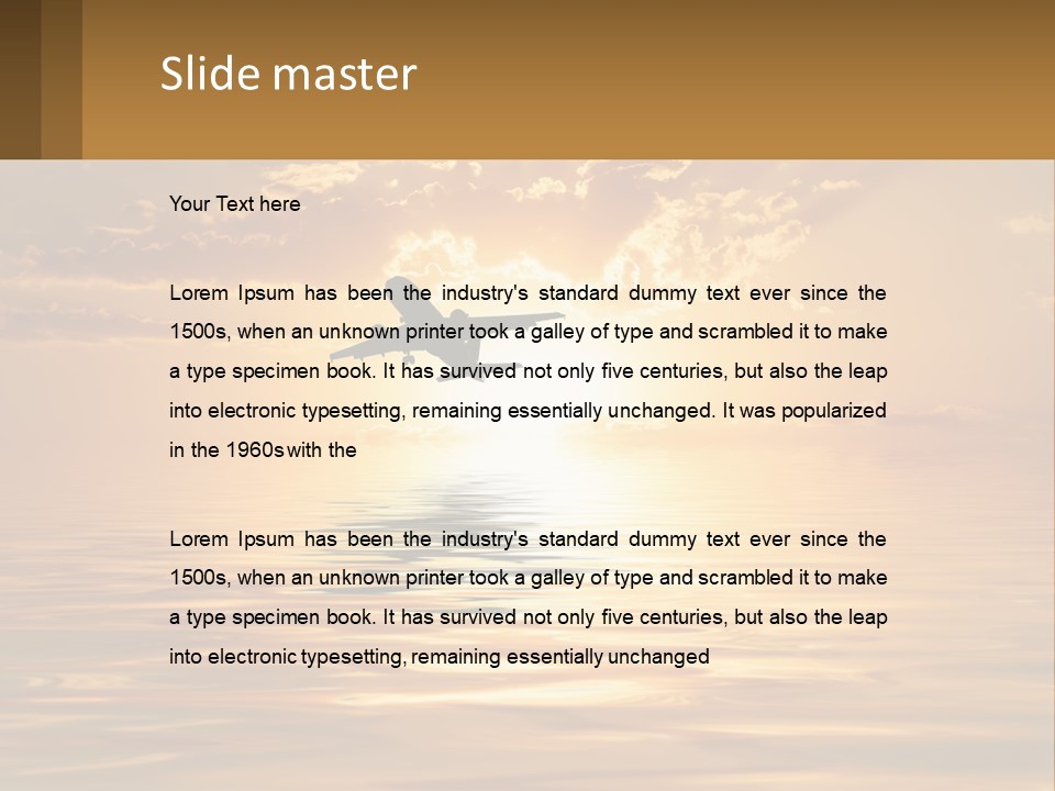 Build Estate Leaf PowerPoint Template
