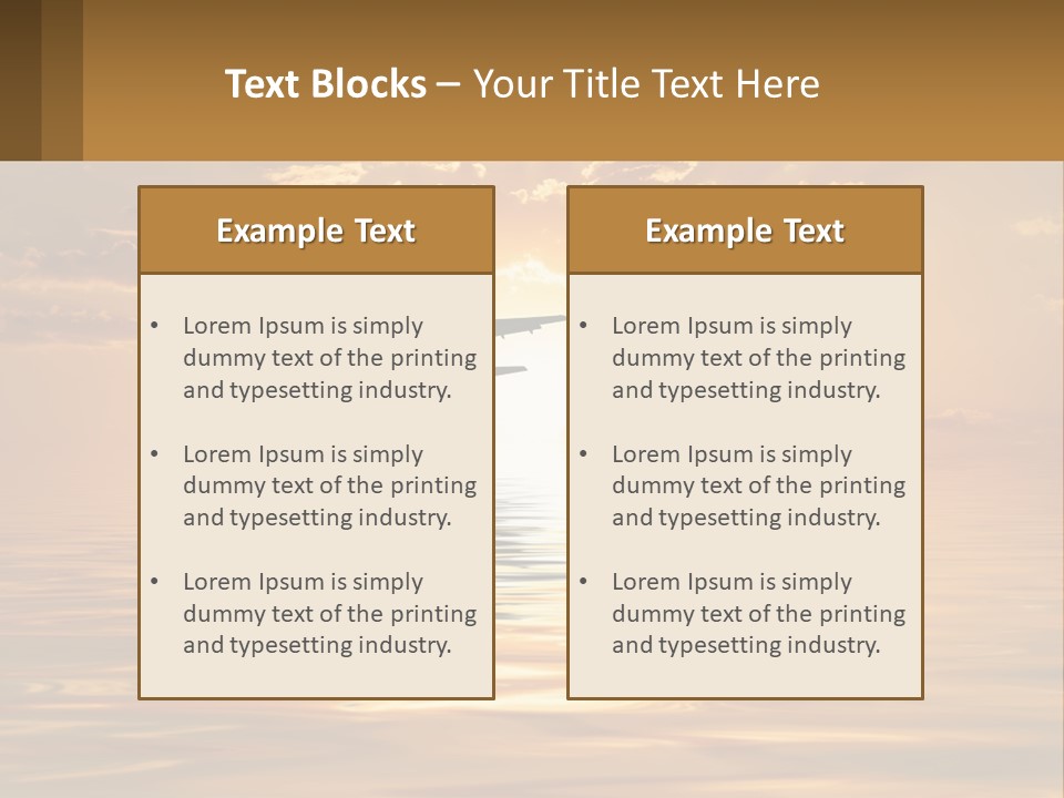 Build Estate Leaf PowerPoint Template