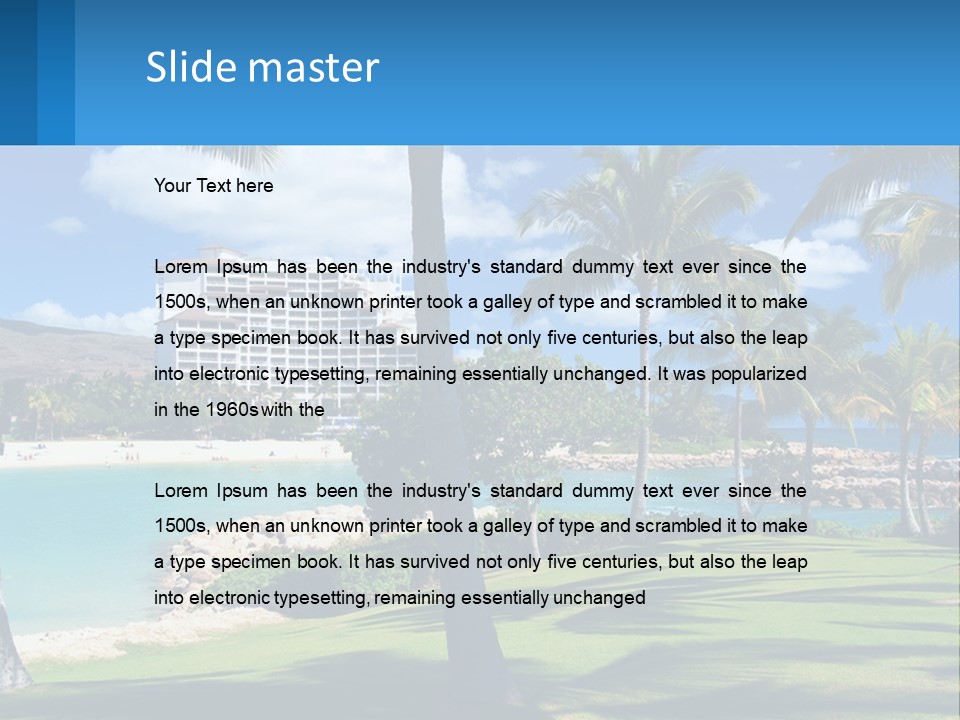 Investment Holding Cloud PowerPoint Template