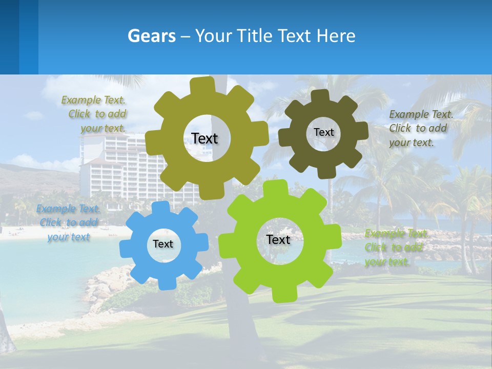 Investment Holding Cloud PowerPoint Template