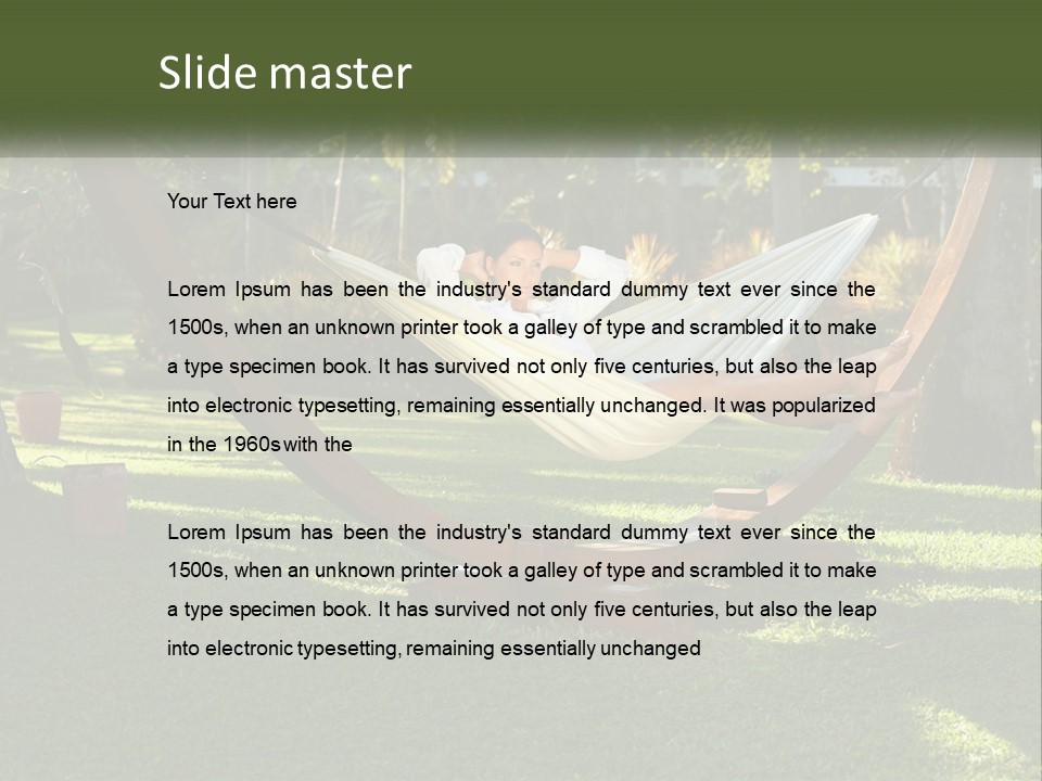 Construction Garden Buy PowerPoint Template