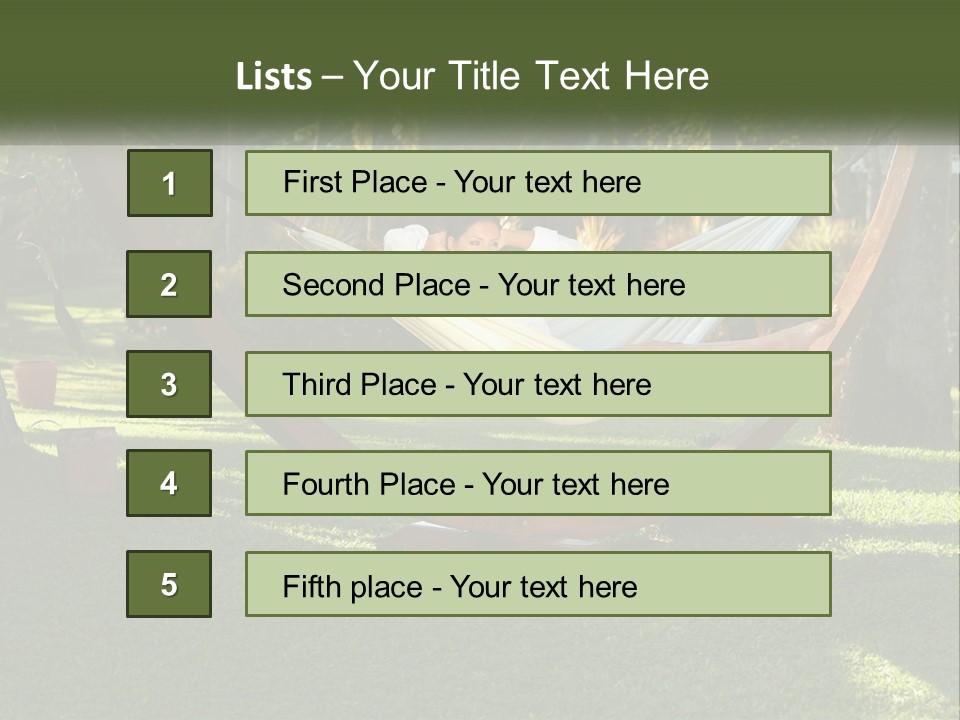 Construction Garden Buy PowerPoint Template