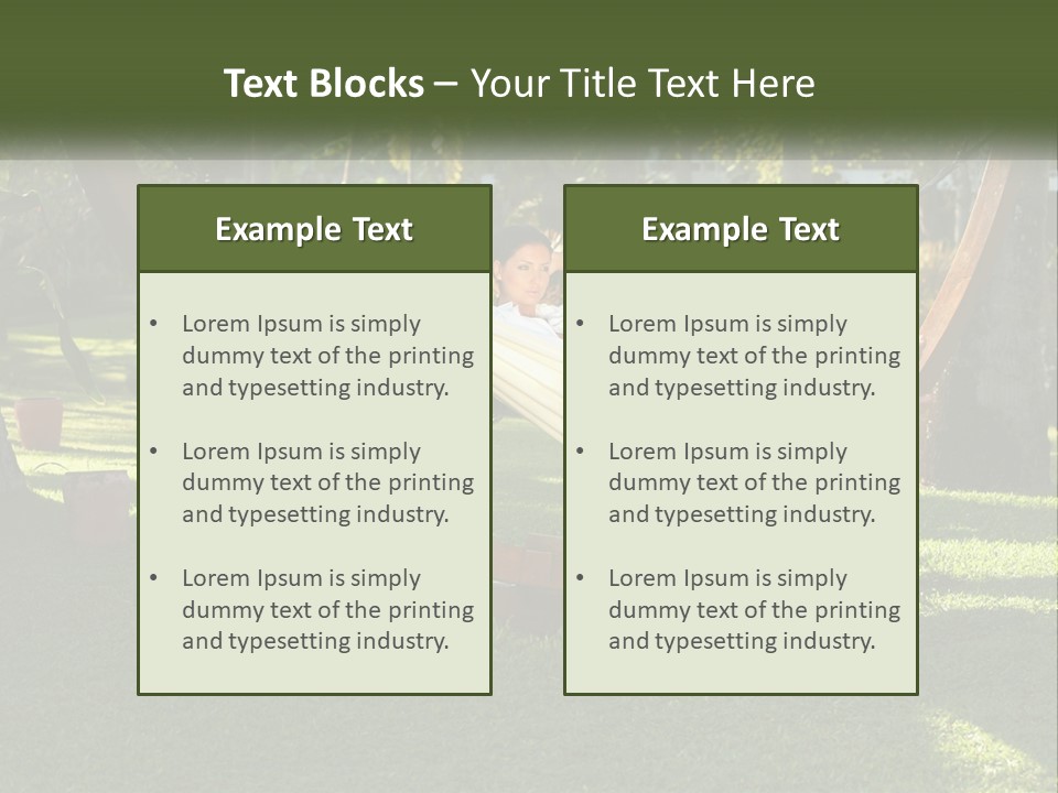 Construction Garden Buy PowerPoint Template