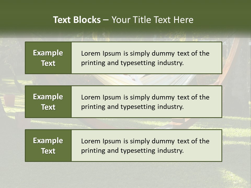 Construction Garden Buy PowerPoint Template
