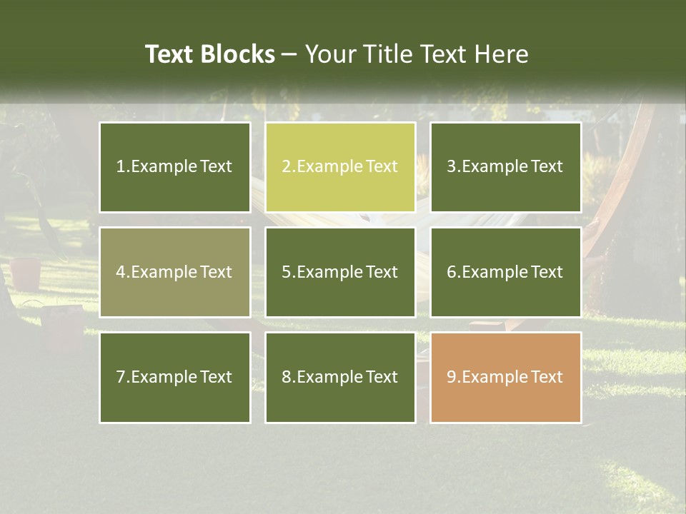 Construction Garden Buy PowerPoint Template