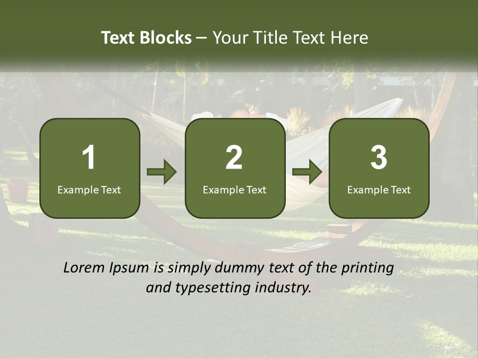 Construction Garden Buy PowerPoint Template