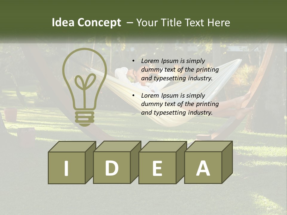 Construction Garden Buy PowerPoint Template