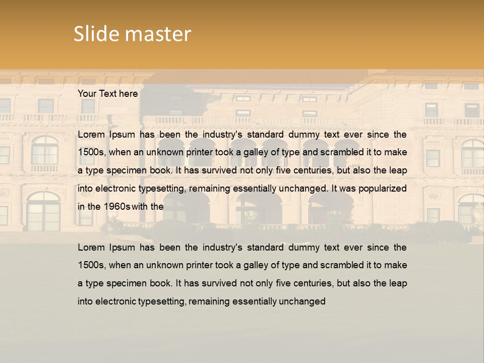 Made Rent Garden PowerPoint Template