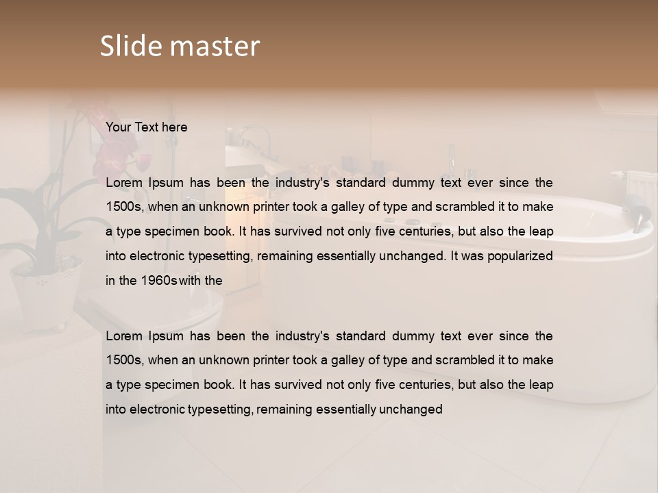 Lawn Nature Loan PowerPoint Template