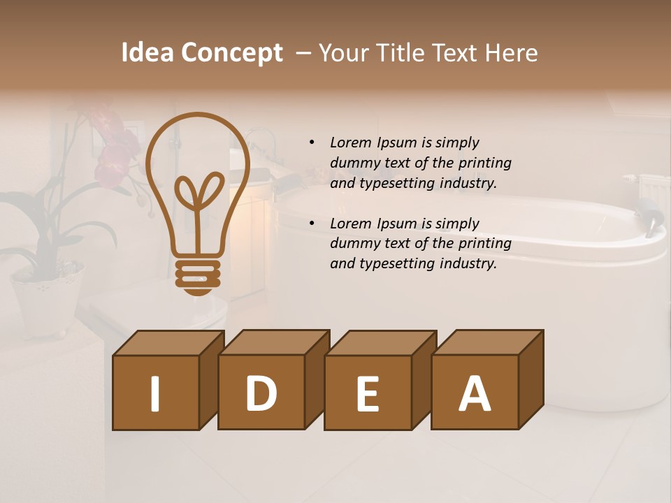 Lawn Nature Loan PowerPoint Template