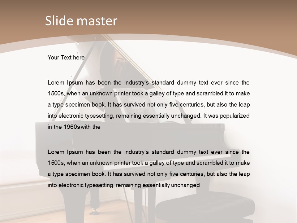 Human Hand Small Selling PowerPoint Template