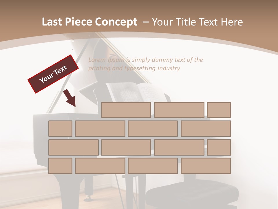 Human Hand Small Selling PowerPoint Template